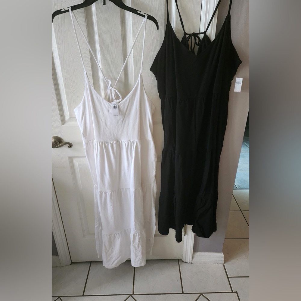 Old Navy NWT XXL Adjustable Strap Midi Dresses